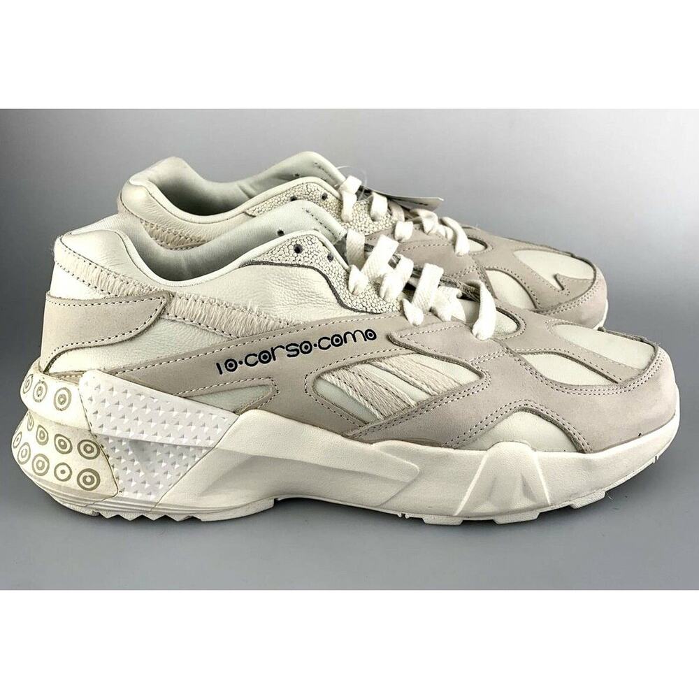 Reebok 10 Corso Como x Aztrek Double 93 Chalk Shoe Size 11.5 US EG6429 White New